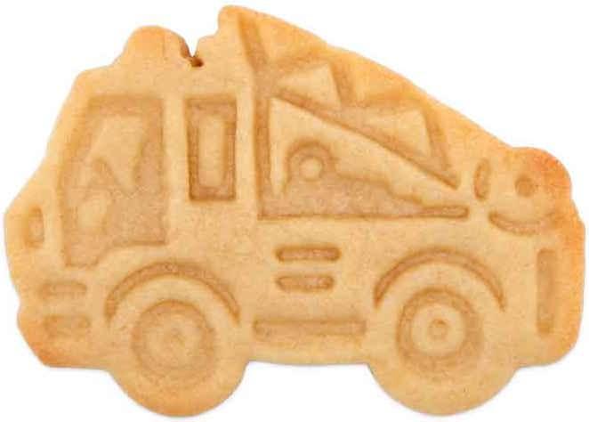 Actual product image Städter Cookie Cutter with Ejector Fire Engine