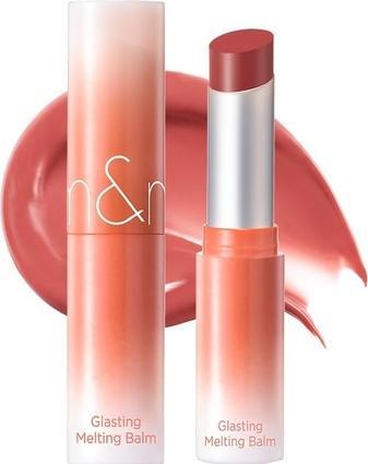 Actual product image Rom&Nd Glasting Melting Balm New 6 Colors Glossy Plumping Lips Moisture