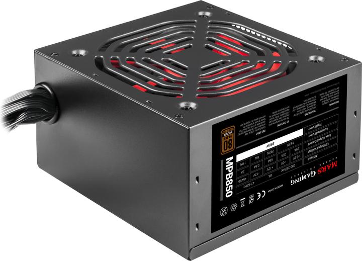 Produktbild Mars Gaming MPB850 Power Supply ATX 850W (850 W)