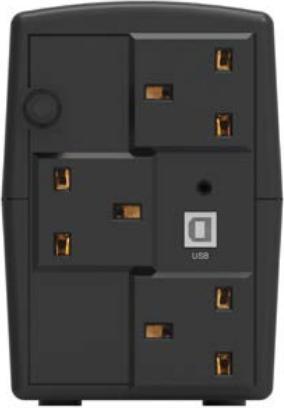 Actual product image Powerwalker VI 1000 STL - Line interactive - 1000 VA - 600 W - Sine - 162 V - 290 V (1000 VA, 600 W, Line-interactive UPS)