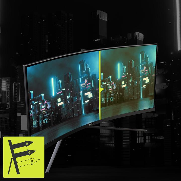 Actual product image MSI MAG 345CQRDE (3440 x 1440 pixels, 34")
