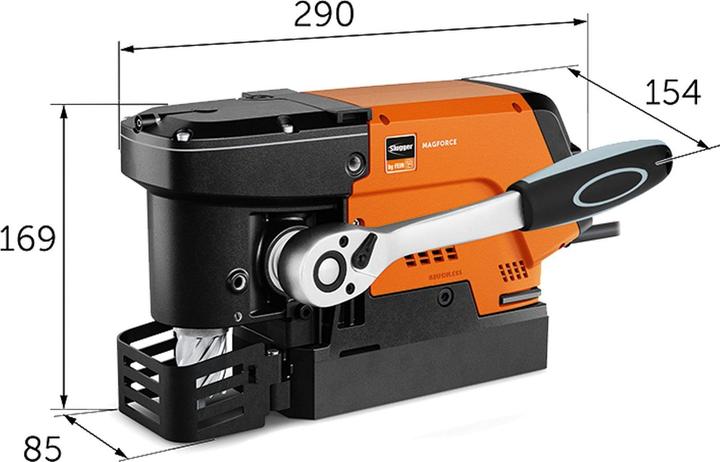Actual product image Fein KBC 36 Magforce (Electrical connection)