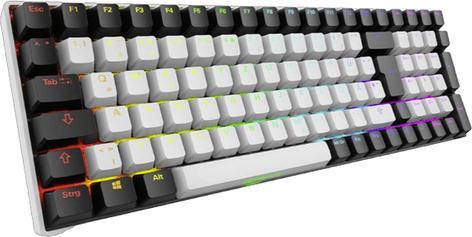 Image du produit Sharkoon SGK50 S2 PBT bk Gateron GPRO Yellow FR (DE, Filaire, Sans fil)