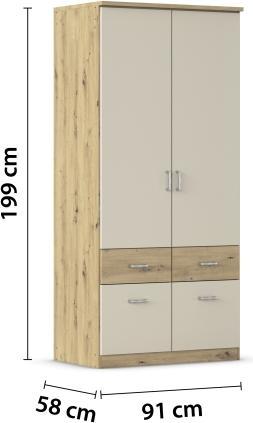 Immagine prodotto Rauch Bremen-Extra (91 x 58 x 199 cm)