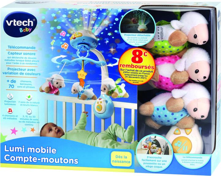 Image du produit VTech Lumi mobile moutons