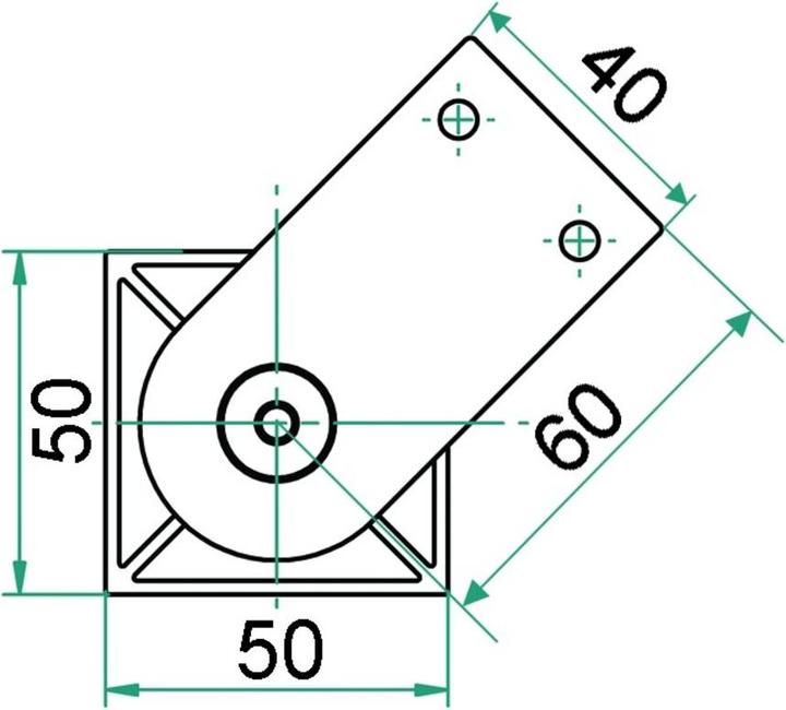 Actual product image Werkstarck Furniture foot
