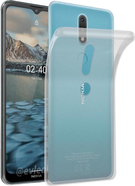 Actual product image Cadorabo TPU Ultra Slim AIR Cover (Nokia 2.4)