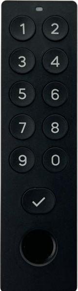 Produktbild Tedee Go 2 mit Bridge und Keypad Pro (Bluetooth, Elektronische Zahlenkombination, Smartphone, Fingerabdruck)