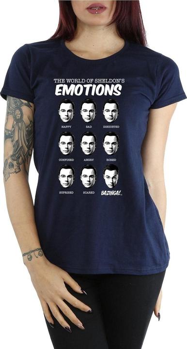 Image du produit Dam - T-shirt SHELDON EMOTIONS - Femme (XL)