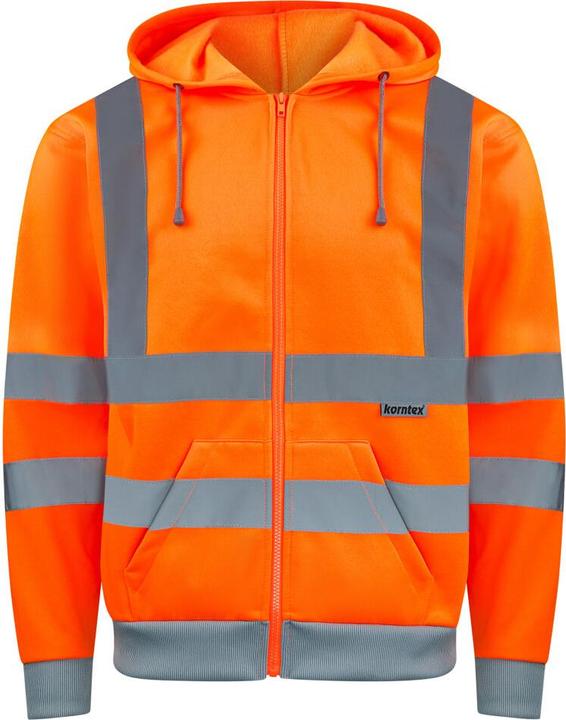 Korntex Hi-Vis Zipper Hoody