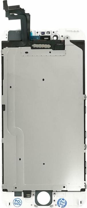 Actual product image OEM Display (TFT standard) for iPhone 6 Plus with metal plate, white (Display, Apple iPhone 6 Plus)