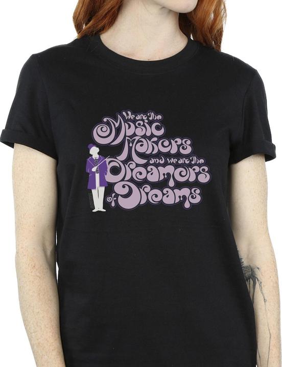Produktbild Willy Wonka & the Chocolate Factory Dreamers Text TShirt (L)