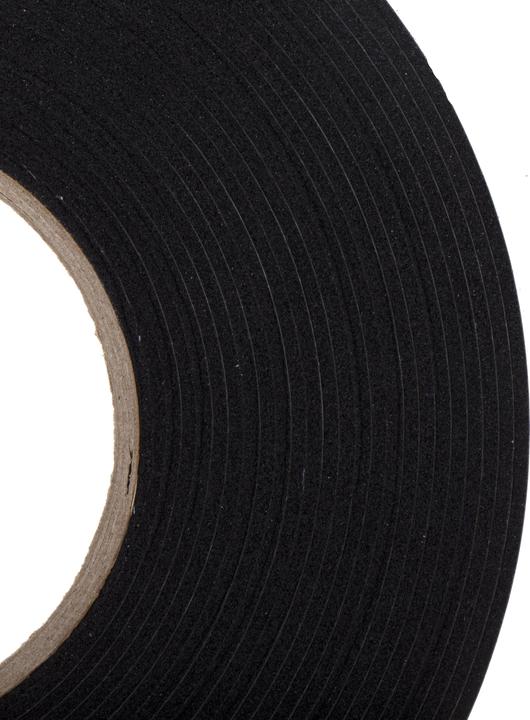 Image du produit Rs Pro Ruban adhésif en mousse PVC, noir, épaisseur 2mm, 12mm x 10m (12 mm)