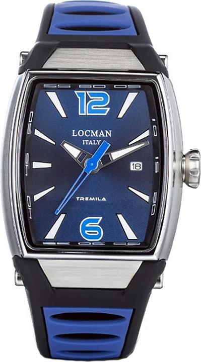 Image du produit Locman Italy Montre homme Tremila bleu Ref. 0552A (Montre analogique, 50 mm)