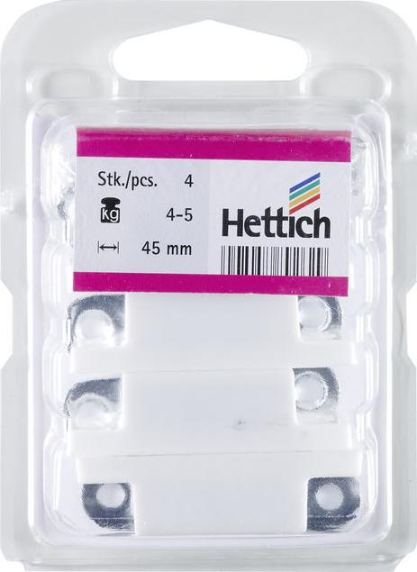 Actual product image Hettich Magnetschnpper wei, 3-4 kg, 4 Stck