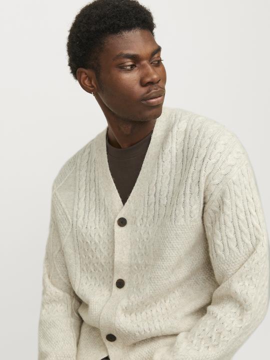 Produktbild Jack & Jones Einfarbig Strickjacke Strickjacke (L)