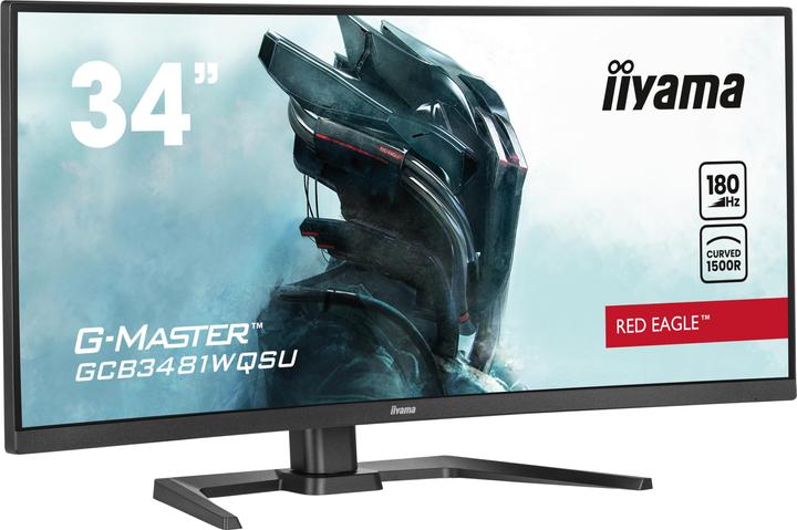 Produktbild iiyama 34" CURVED QHD 180Hz / HAS (3440 x 1440 Pixel, 34")