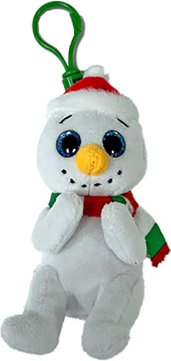 Produktbild Ty Beanie Bellies Brrrnard – Schneemann 8,5 cm Schlüsselanhänger
