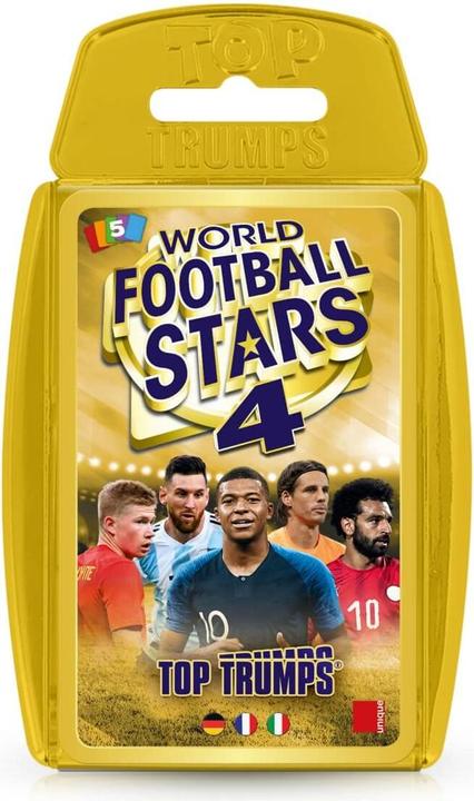 Produktbild Unique Top Trumps Weltfussball Stars 4 (Italienisch, Französisch, Deutsch)