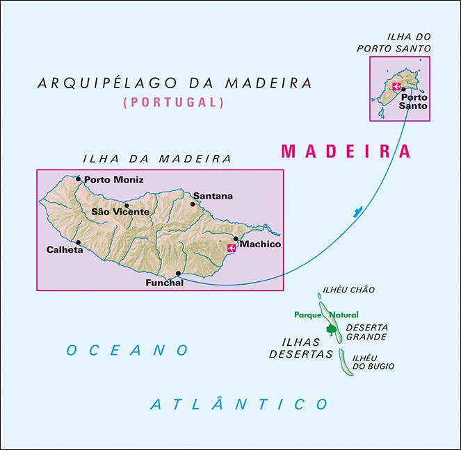 Immagine prodotto Map Mappa Madeira - Porto Santo, resistente agli strappi e all'acqua