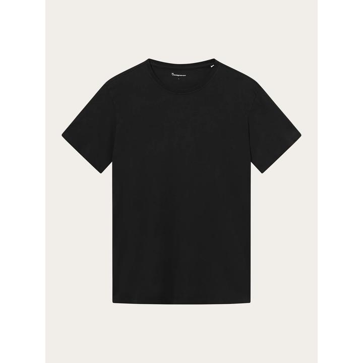 KnowledgeCotton Apparel Basic Tee Black Jet