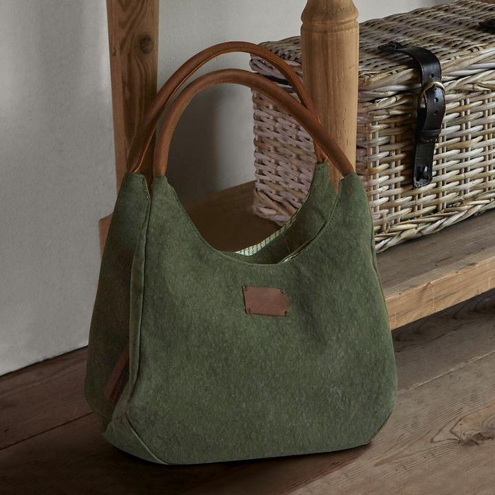 Actual product image Loberon Bag Lucie green/brown