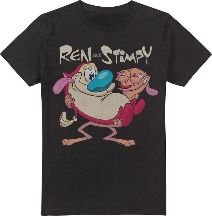Immagine prodotto Ren & Stimpy Two Of A Kind Maglietta Uomo (XL)
