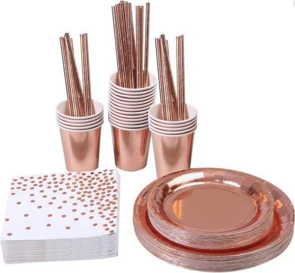 Produktbild MU Style Beat Series Einweg Geschirr (100-tlg. Set) (1 x)