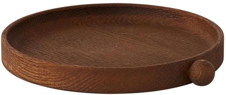 Immagine prodotto Oyoy Vassoio di servizio Inka 2.5 x 22 x 20 cm, Marrone scuro