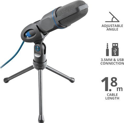 Actual product image Trust Mico PC microphone