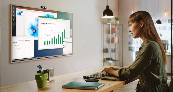 Produktbild Samsung The Frame QE55LS03A (55", LS03A, QLED, 4K, 2021)