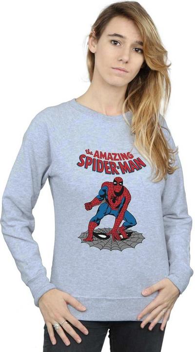 Actual product image Womens/Ladies The Amazing Spider-Man Sweatshirt (XL)