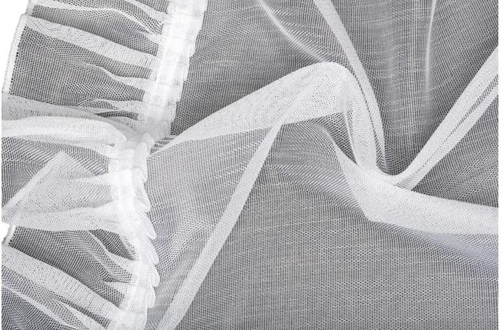 Actual product image Hubatka Vitrage day curtain 95 cm x 110 cm, white (95 x 110 cm)