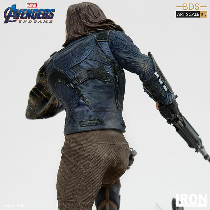Actual product image Iron Studios Avengers Endgame "Winter Soldier" 1/10 Art Scale Statue
