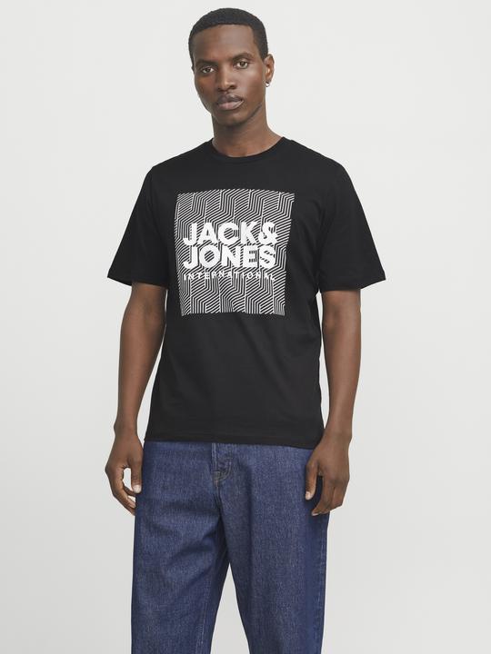 Immagine prodotto Jack & Jones Confezione da 3 pezzi di maglietta stampata a girocollo (L)