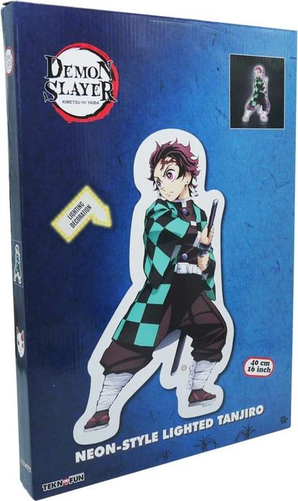 Produktbild Teknofun Demon Slayer: Kimetsu no Yaiba - Applique murale néon Tanjiro Kamado 40cm