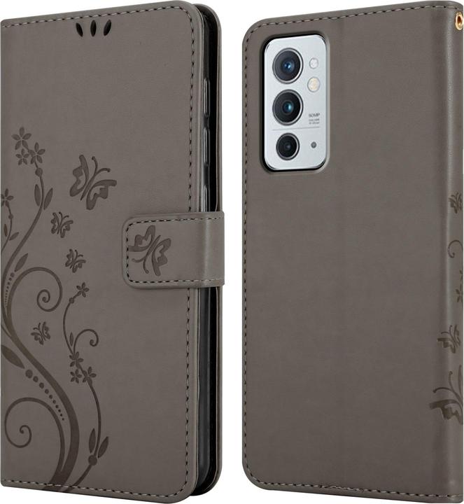 Actual product image Cadorabo Flower Book cover (OnePlus 9RT 5G)