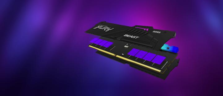 Immagine prodotto Kingston FURY Beast RGB (2 x 16GB, 5200 MHz, RAM DDR5, DIMM)