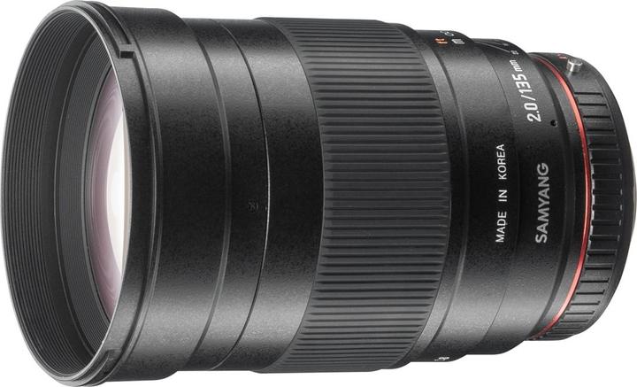 Produktbild Samyang MF 135mm f/2.0 Pentax K (Pentax K, APS-C / DX, Vollformat)
