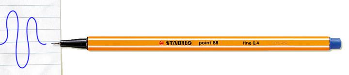 Immagine prodotto STABILO Fineliner punto 88 (Blu, 1 x)