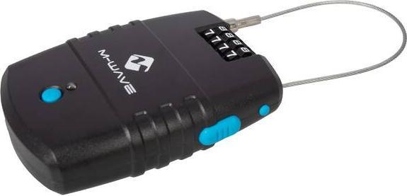 Produktbild M-Wave Kabelschloss LOCK'N'ROL Schwar (60 cm)