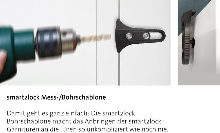 Produktbild Griffwerk Bohrschablone CARO SMART2LOCK 2.0 (Türgriff)
