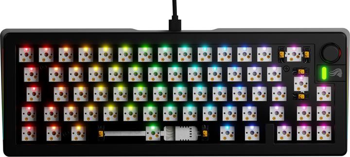 Produktbild Glorious GMMK 3 65 % Custom Gaming-Tastatur - Barebone, ISO-Layout, schwarz (Kabelgebunden)