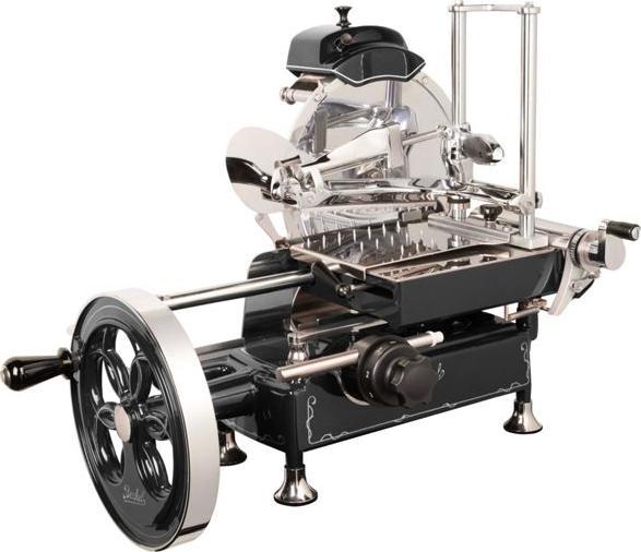 Actual product image Berkel Volano B2 black fiorato flywheel slicer