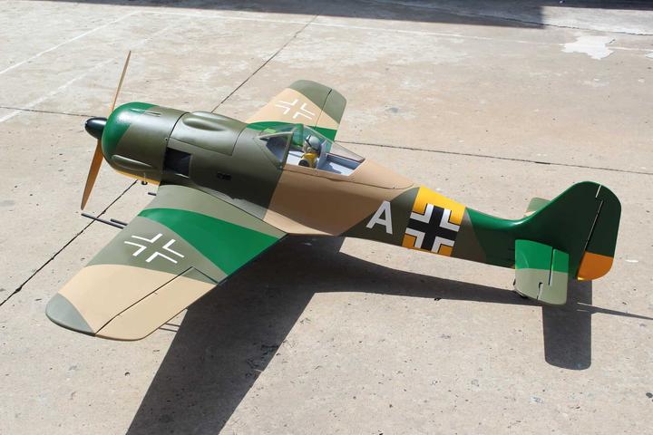 Produktbild Seagull Models SG-Models ) Focke Wulf FW-190 A5 80" ARF Version 2022 Warbird OHNE Einziehfahr (Warbird)