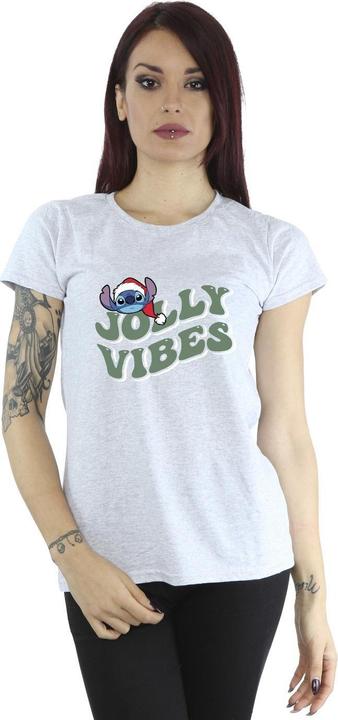Image du produit Disney - T-shirt LILO & STITCH JOLLY CHILLING VIBES - Femme (L)
