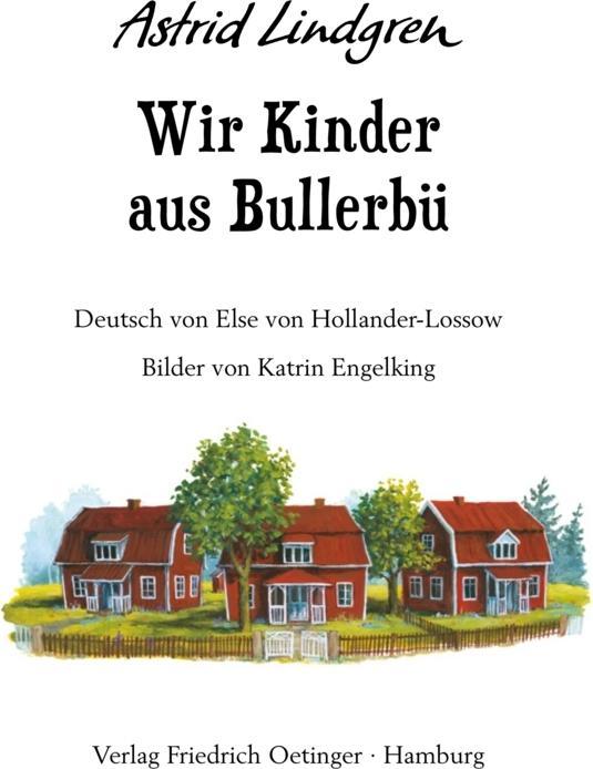 Immagine prodotto Wir Kinder aus Bullerbü (farbig) (Tedesco, Astrid Lindgren, 2014)