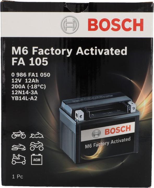 Produktbild Bosch Automotive GEL Motorradbatterie (12 V, 12 Ah, 200 A)