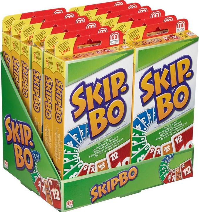 Productafbeelding Mattel Games Skip-Bo (Duits, Frans, Italiaans)