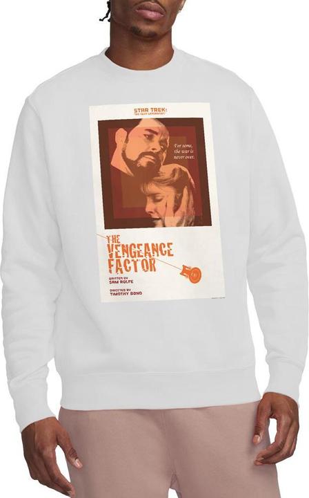 Actual product image Unisex Adult The Next Generation Season 3 Episode 9 Sweatshirt (L)
